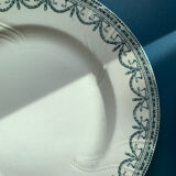 Flat plates in Iron earth manufacture Salins model Garland