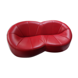 Leather sofa by Pierre Paulin by Ligne Roset