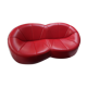 Leather sofa by Pierre Paulin by Ligne Roset