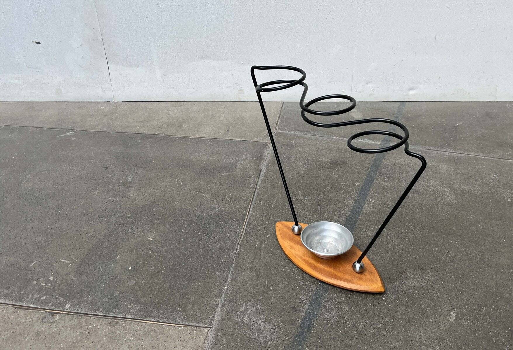 Postmodern umbrella stand, 1980s