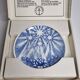 Gustavsberg Christmas plate "Jultallrik 9" 1979, design by Sven Jonson, limited edition, 20 cm