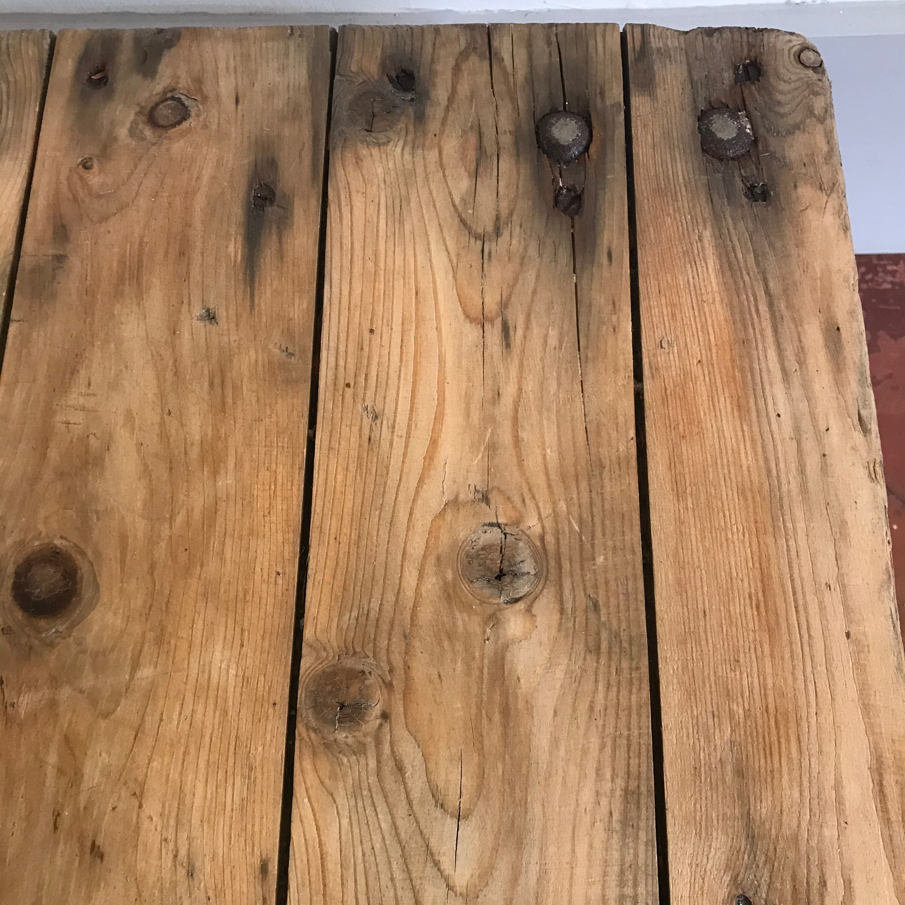 Industrial coffee table