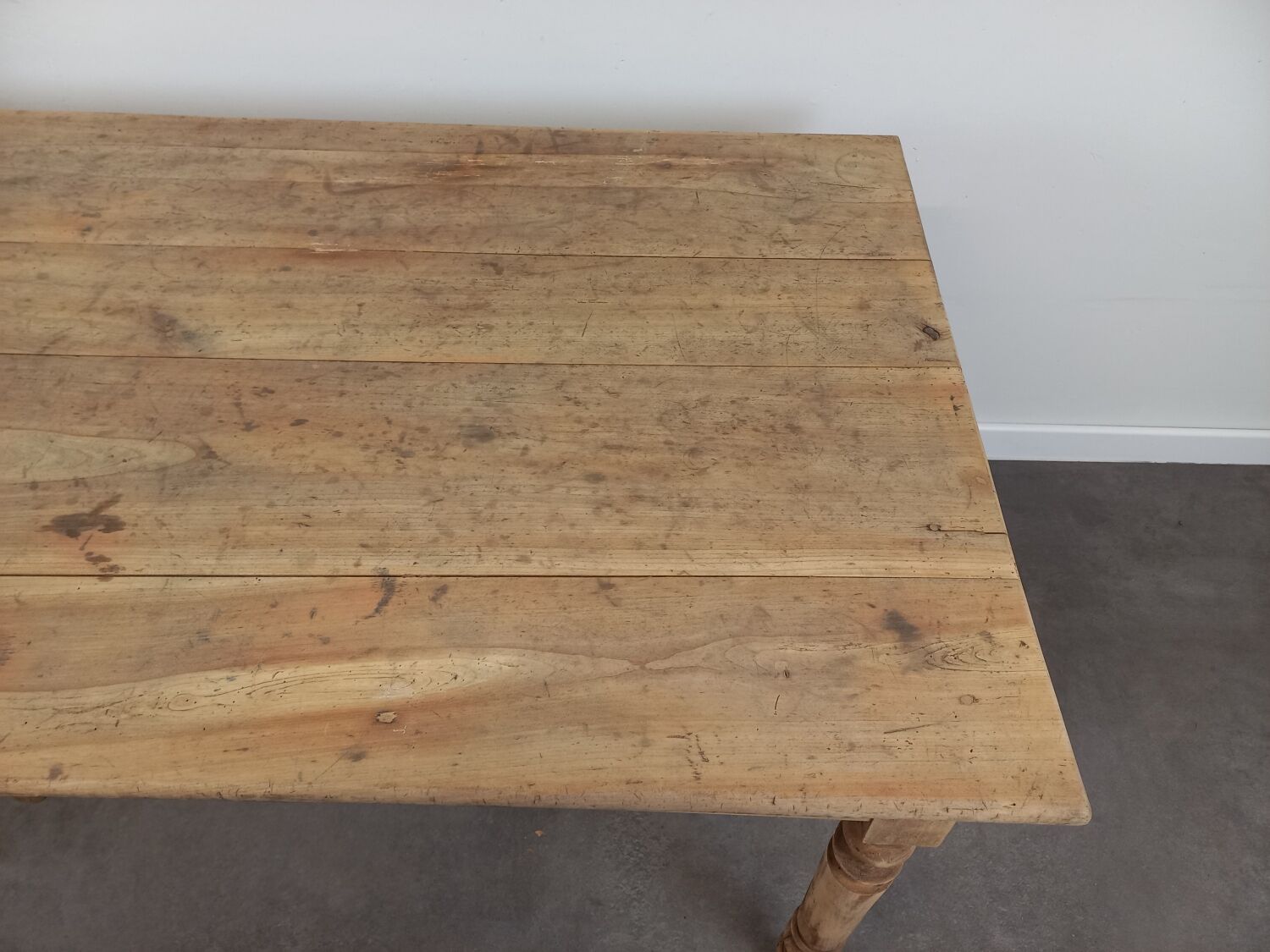 Table de ferme ancienne 150 cm