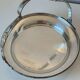 Silver-plated fruit basket with a movable handle – Louis XVI style
