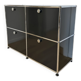 USM Haller commode in Graphite Black