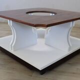 Vintage square coffee table, 1970s