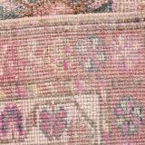 Soft & Dusty Pink Vintage Runner Rug, 78x360Cm