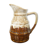 Pitcher in flamed sandstone