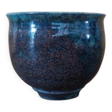 Gisèle Buthod-Garcon (Born in 1954) - Green glazed ceramic bowl