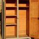Old workshop wardrobe - Parisian locker cabinet, worn patina