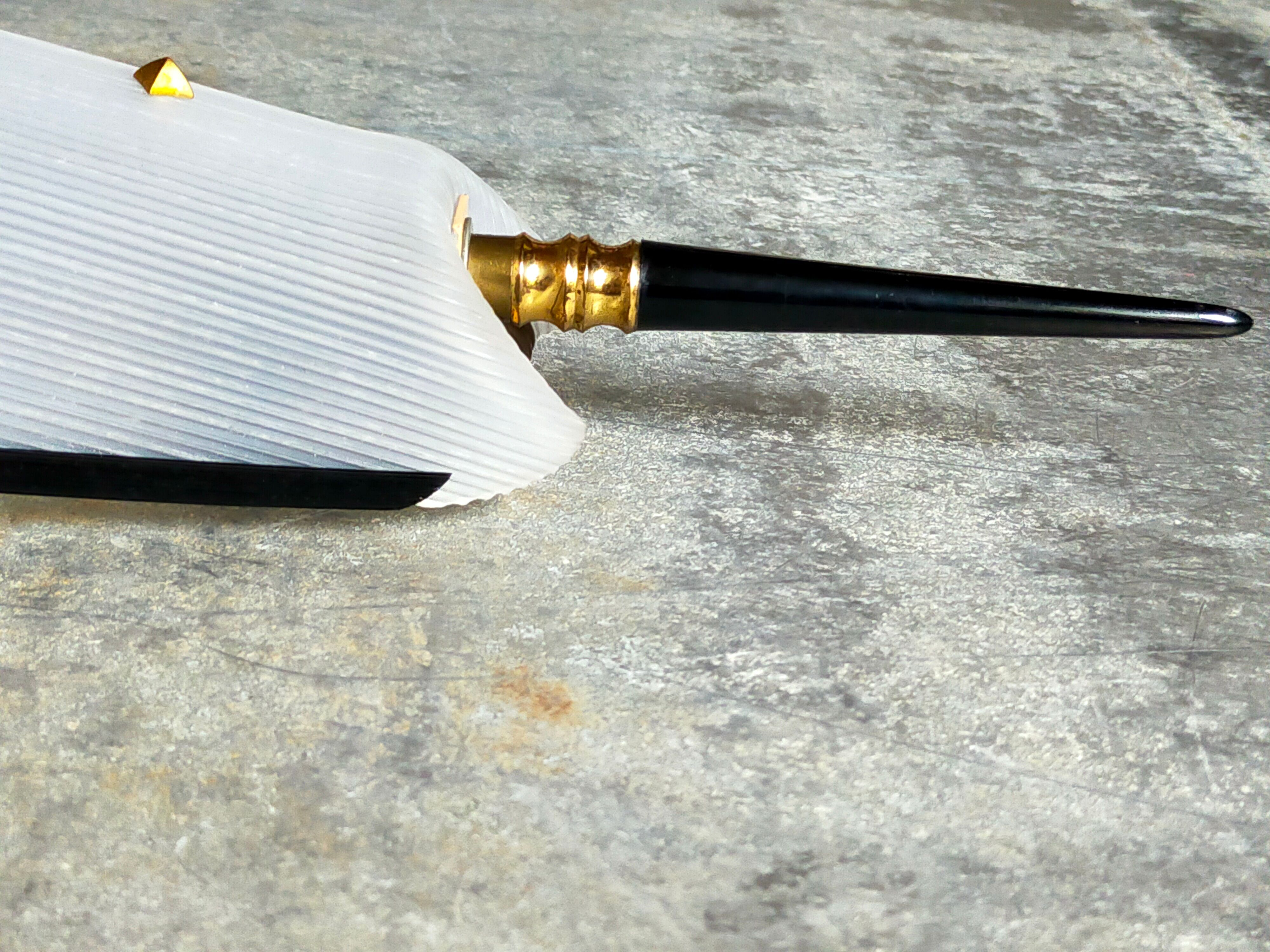 Pair of vintage plexi and bakelite 50s wall lamps