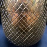 Pineapple brass ice bucket