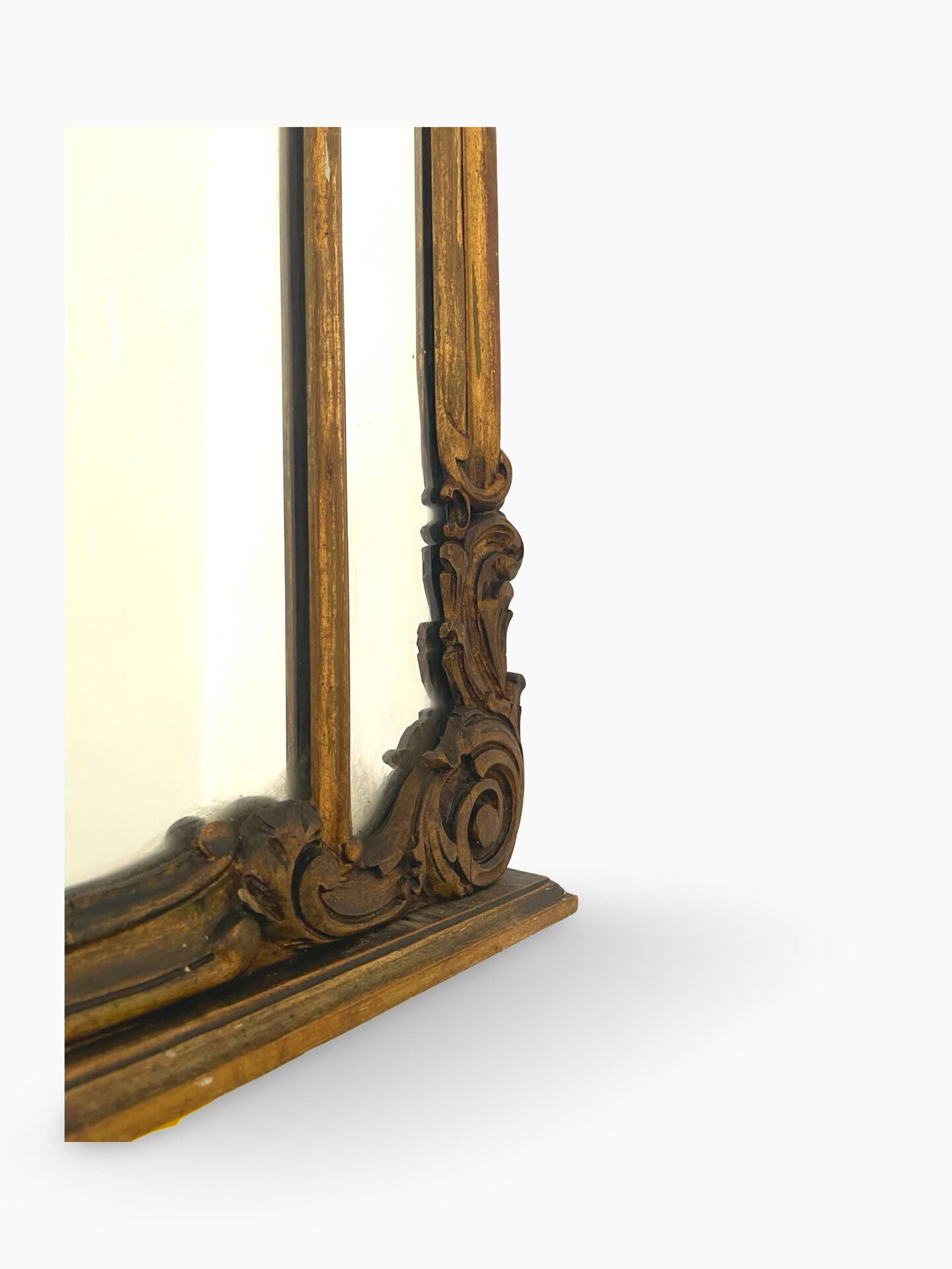 Antique Italian wall mirror, 19th century.
