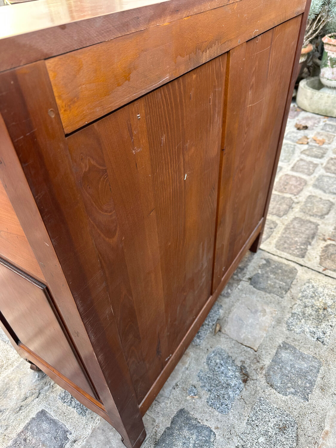 Regency style donkey's back secretary