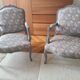 Fauteuils Louis XV modernisés