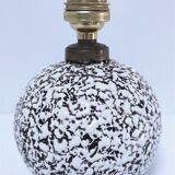 Lamp ceramic ball Art Deco style Besnard 30s
