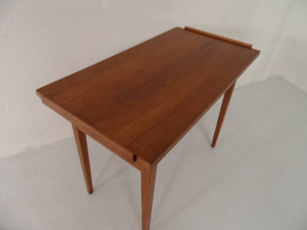 Mid Century teak wood sidetable 1950's