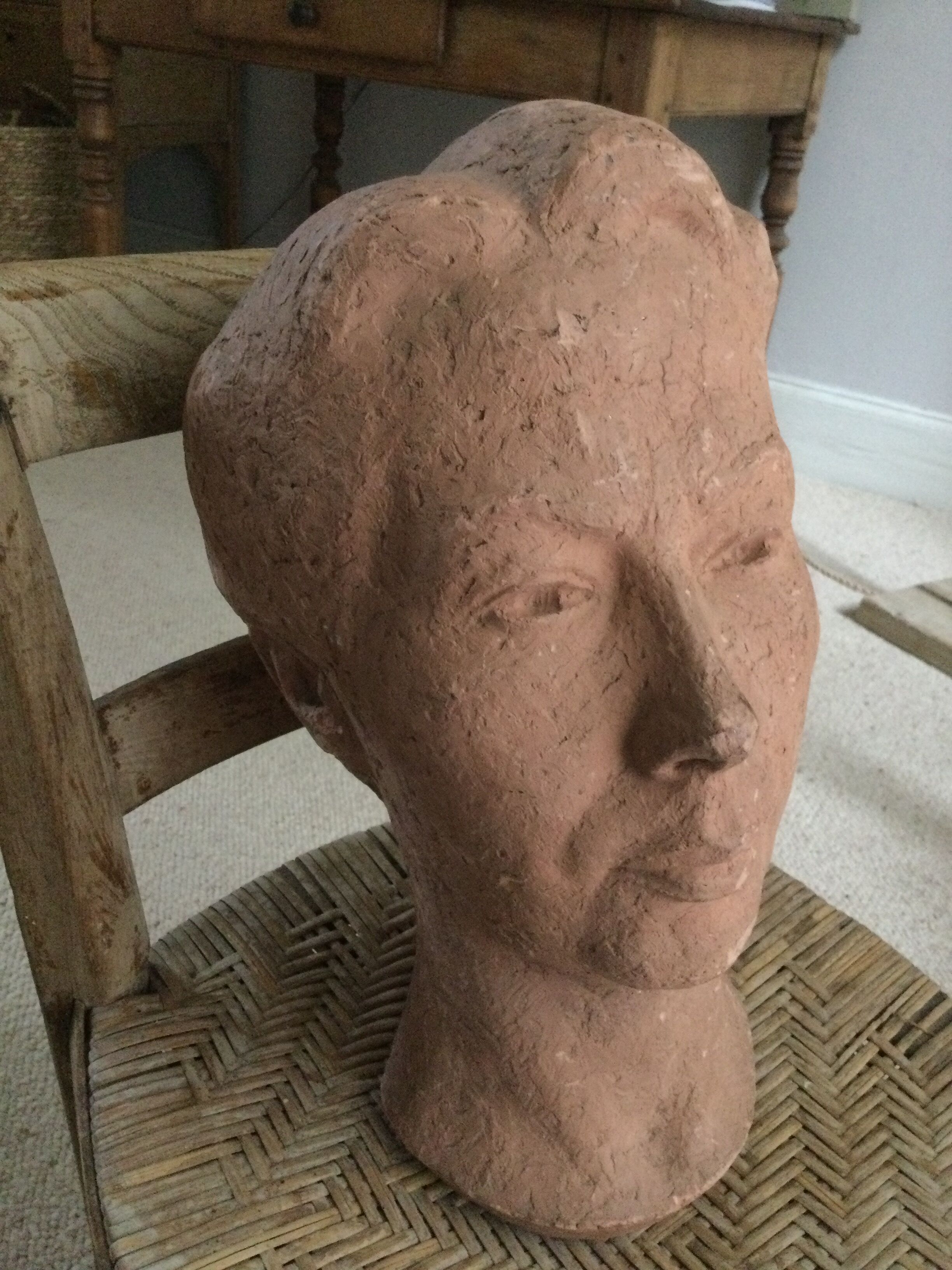 Terracotta bust