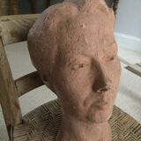 Terracotta bust
