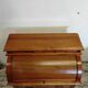 Wooden curtain secretary