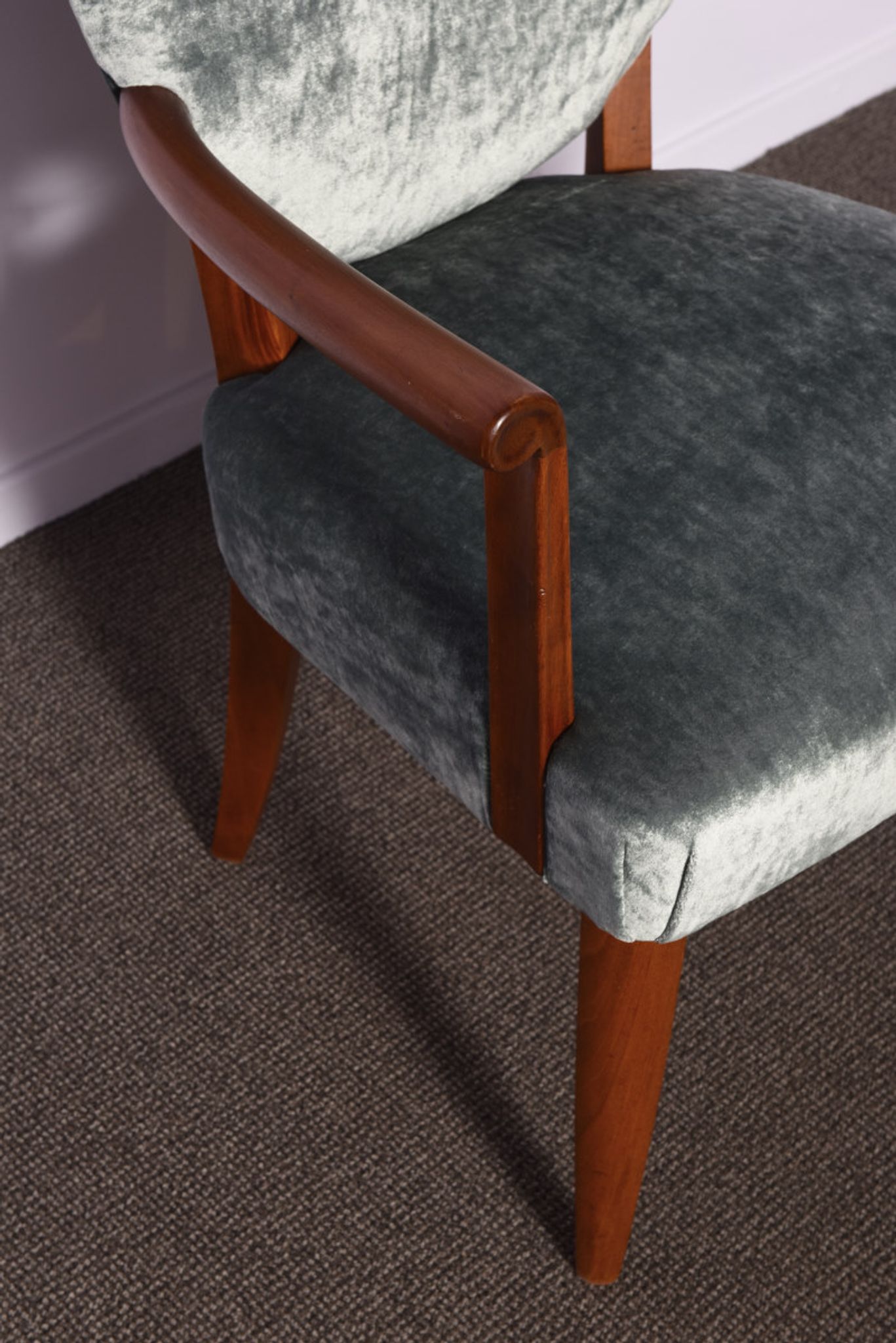 Set de 3 chaises art déco 1930s