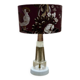 Antique Venetian lamp made of Murano glass