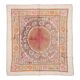 Vintage hand-embroidered tablecloth 140x147 cm