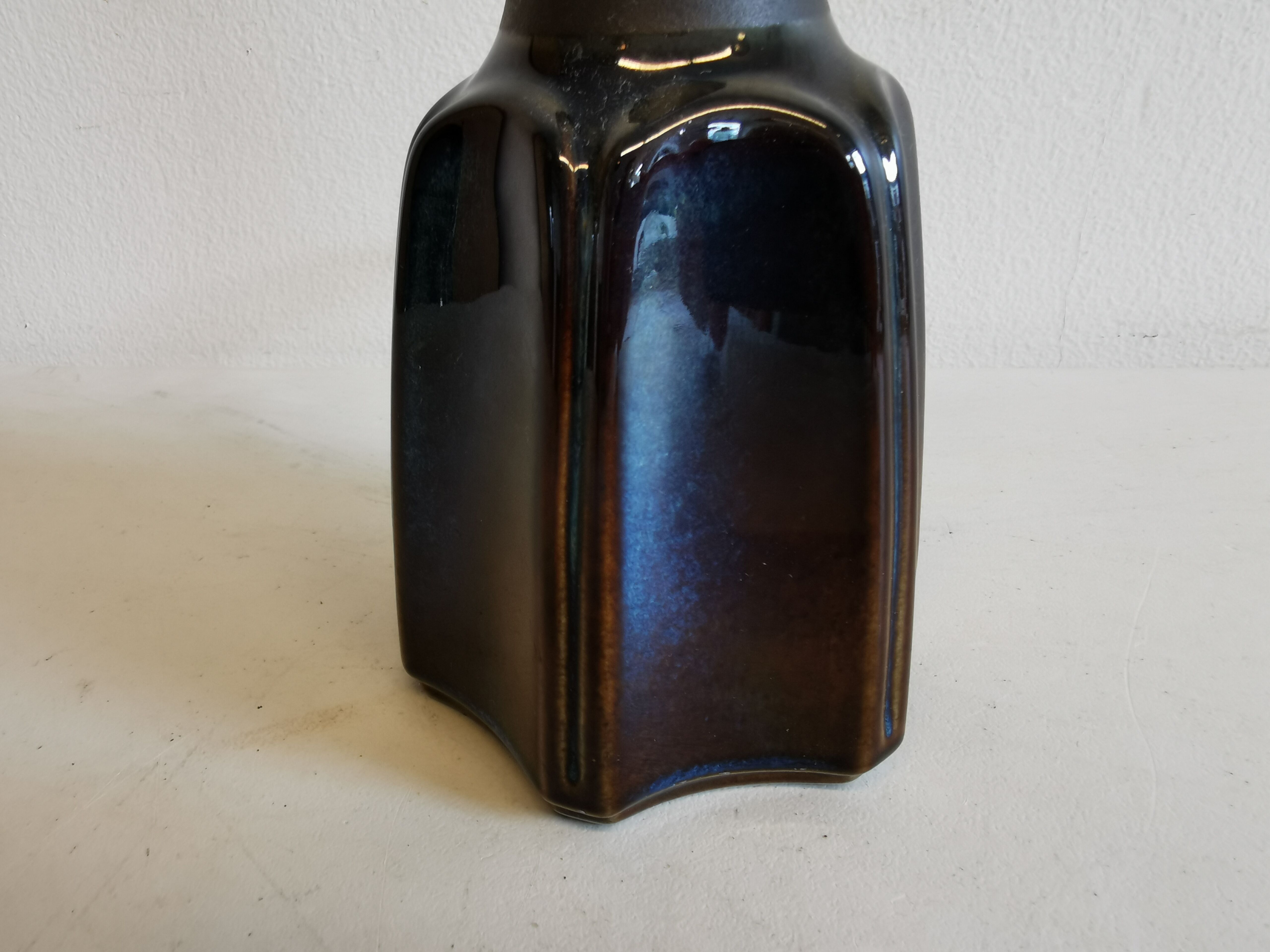 Ceramic table lamp from Danish Søholm, estimated 1960-1980.