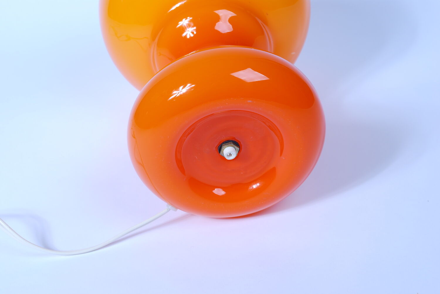 Table lamp in glass of Murano Italy 70 years