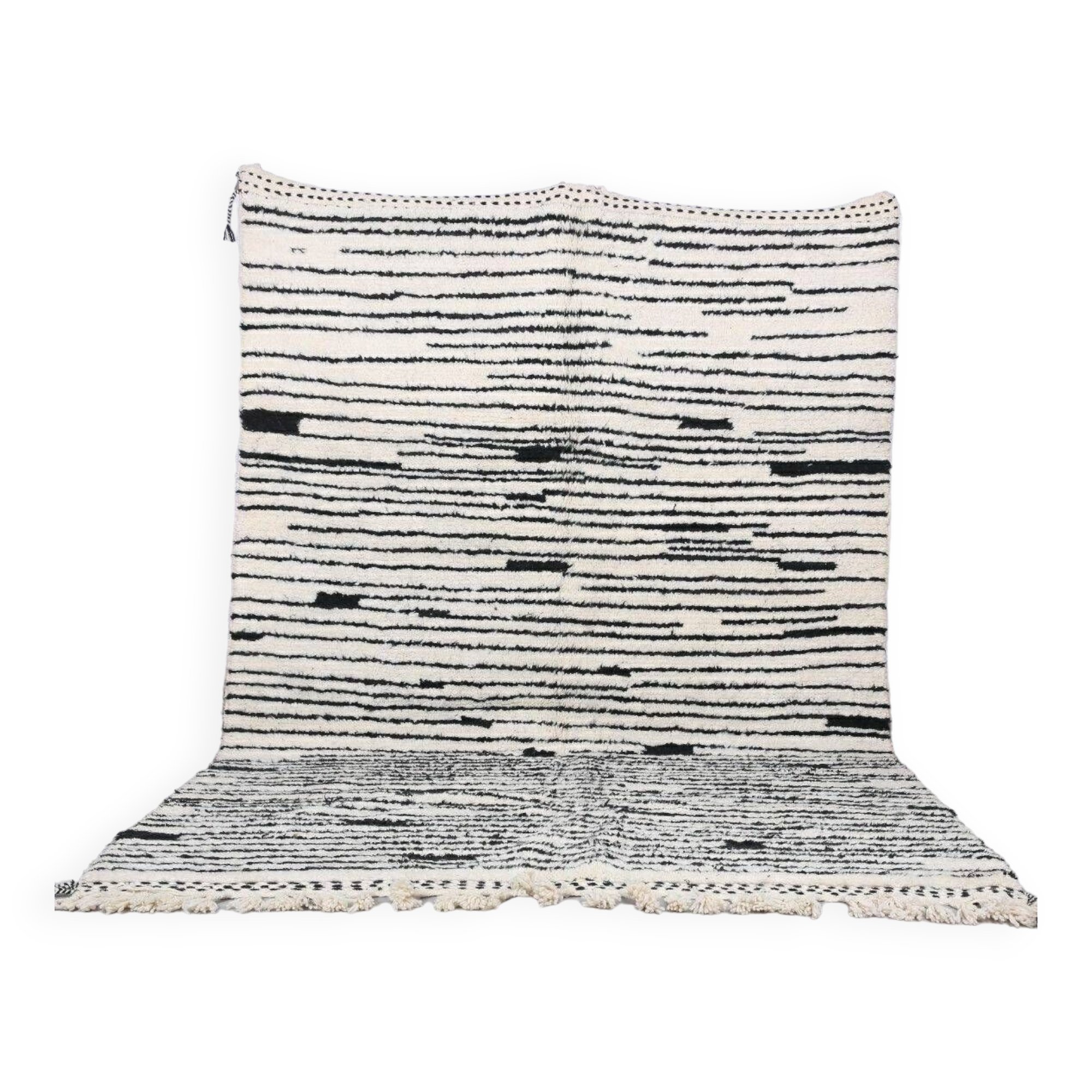 Handmade wool Berber rug 300X200 cm