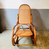 Rocking chair cannage Crassevig