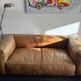 Flamant leather sofa