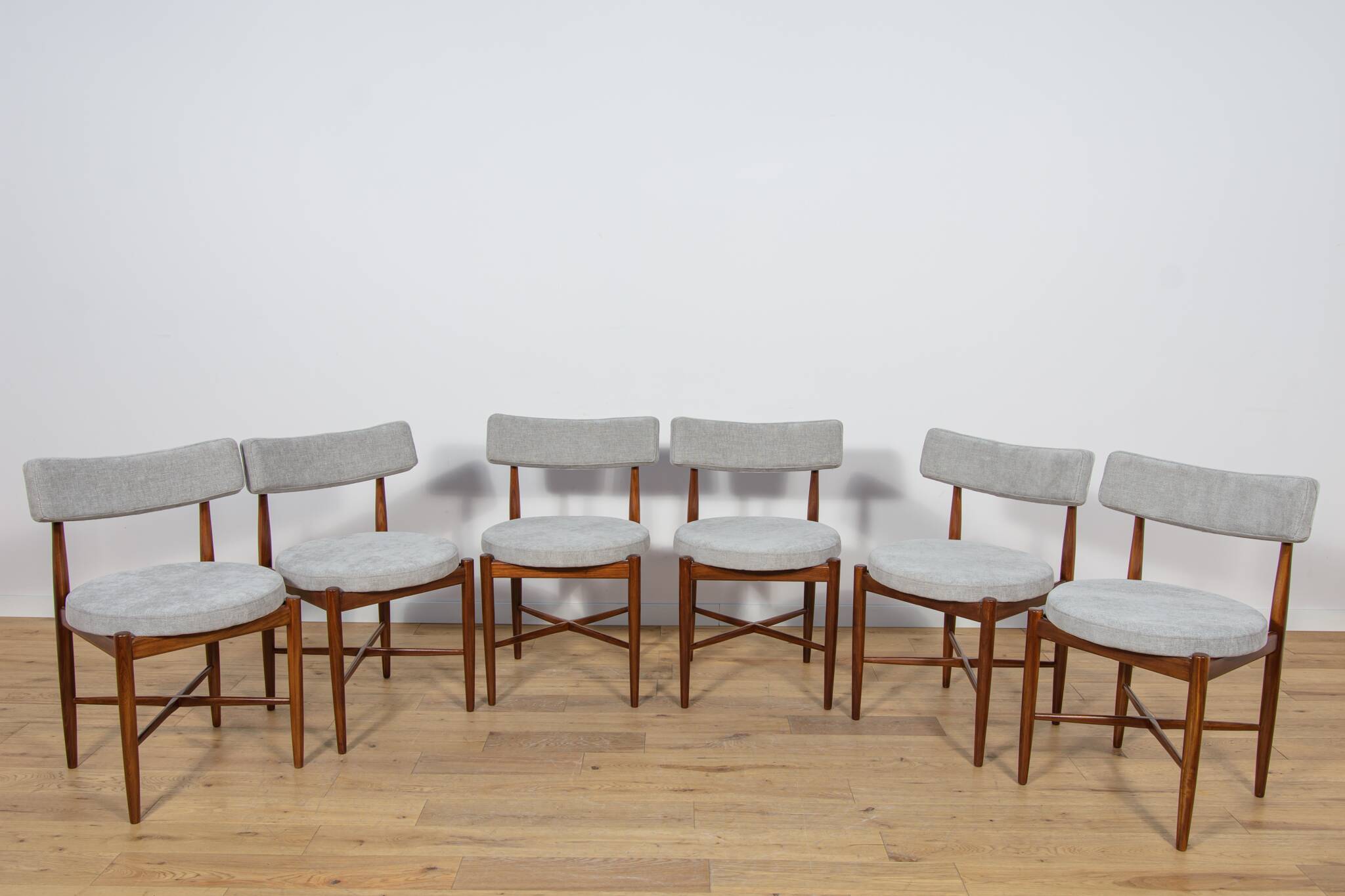 Mid-Century Teak Dining Chairs by Ib Kofod Larsen for G-Plan, 1960s.