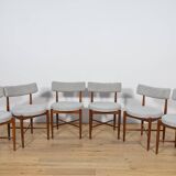 Mid-Century Teak Dining Chairs by Ib Kofod Larsen for G-Plan, 1960s.