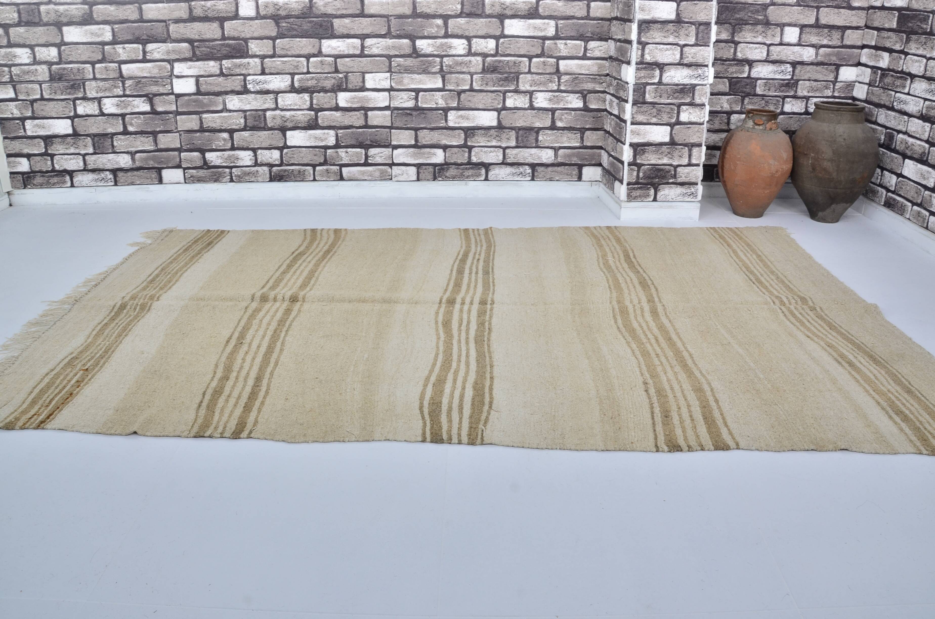 Vintage Anatolian Neutral Kilim sku 3075