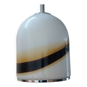 Lampe suspendue verre - 1970s