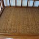 Vintage - sideboard - chest of drawers - woven rattan chest of drawers - wood - bamboo - 80s