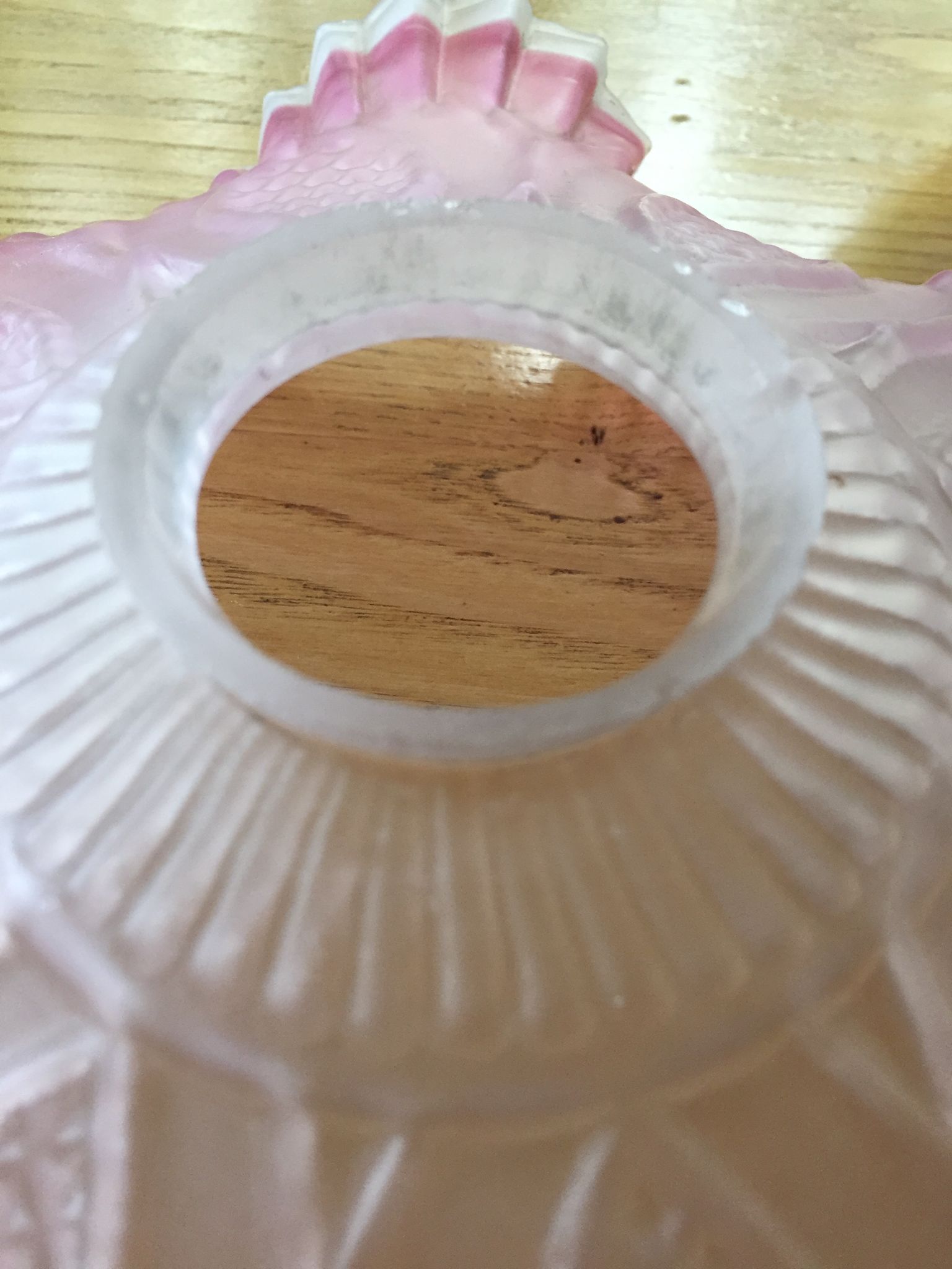 Suspension en verre