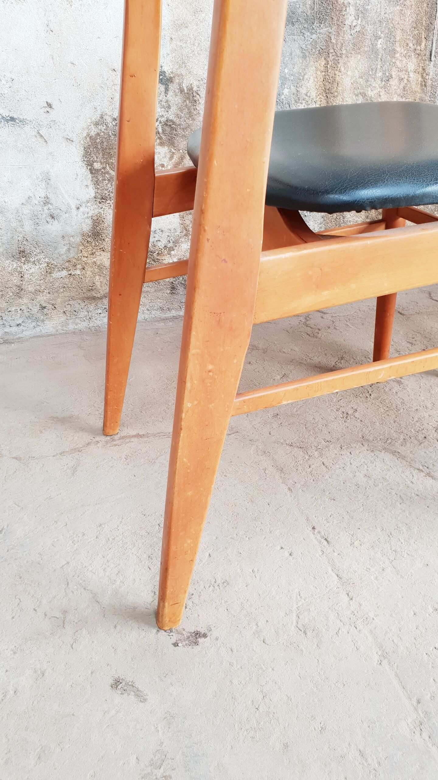 Set de 4 chaises scandinave vintage