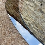 Smoked mirror 60s/70s 69x49cm