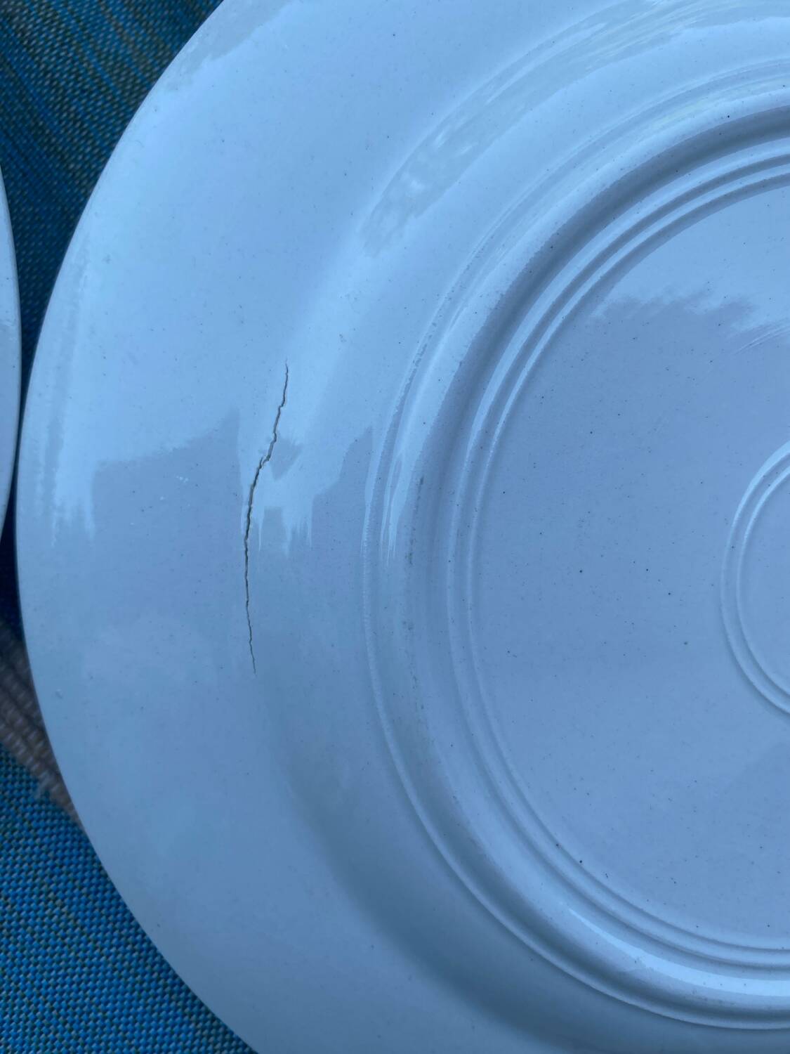 6 assiettes à dessert Sarreguemines et Digoin modèle Saverne