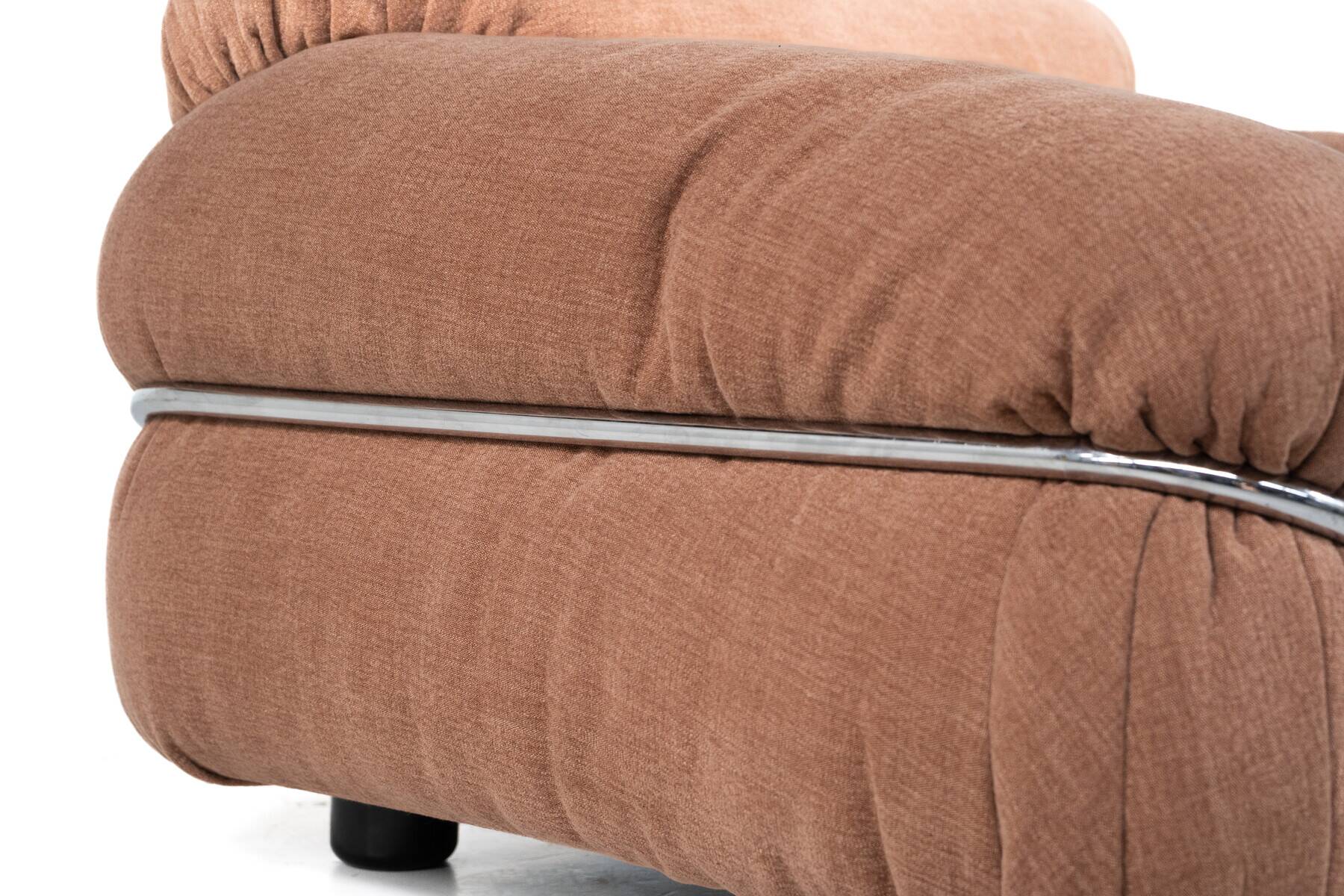 Paire de fauteuils Sesann de milieu de siècle par Gianfranco Frattini pour Cassina,