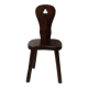 Old wooden chair brutalist vintage assembly
