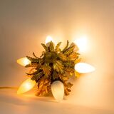 Recessed ceiling lamp with floral shape of Italian design 50s
