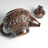 Vintage Playful Teapot by Allan Hellman Sweden 1967