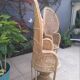 Pair of Emmanuelle rattan armchairs