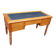 Louis Philippe period desk in mottled maple and cherry, 19th century.