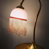 Swan collar and stamps lamp