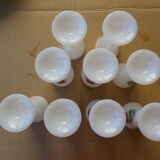 Ensemble de 9 mazagrans arcopal