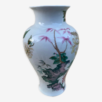 Vintage porcelain millefiori vase